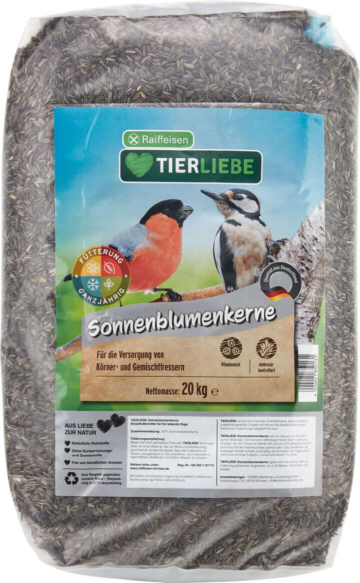 TIERLIEBE Sonnenblumenkerne